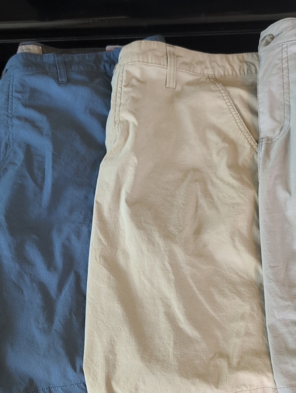 Weatherproof Vintage Men's Trail Cargo Shorts Size 38 -Set Of Three